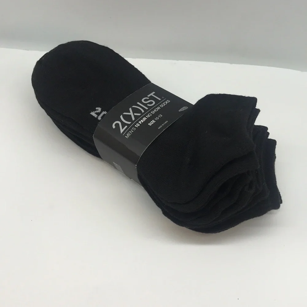 2(X)IST MENŚ 10 PAIR NO SHOW SOCKS SIZE 10-13 - Picture 14 of 14